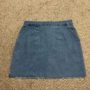 Denim Blue Women's Skirt